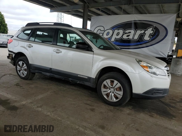 2011 Subaru Outback 2.5i with VIN 4S4BRBAC6B3406395, listed as a Copart auction lot 62387735 with 170,167 mi miles and Salvage title. Bid and sale history available at DreamBid. Image 4.