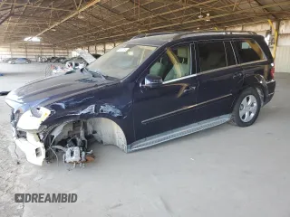 2012 Mercedes-Benz GL-Class GL 450 with VIN 4JGBF7BEXCA776641, listed as a Copart auction lot 65807524 with 194,735 mi miles and Salvage Title. Bid and sale history available at carsss.com. Image 1.