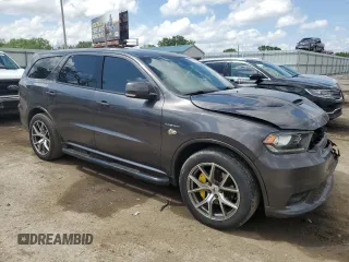 2020 Dodge Durango R/T with VIN 1C4SDJCT6LC130831, listed as a Copart auction lot 53997615 with 82,303 mi miles and Salvage title. Bid and sale history available at DreamBid. Image 4.