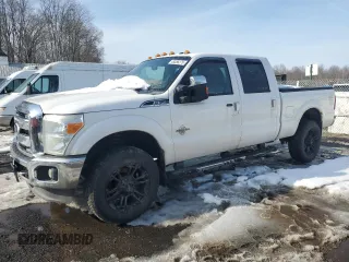 2011 Ford F-350 Platinum with VIN 1FT7W3BT1BEA71784, listed as a Copart auction lot 45556275 with 208,904 mi miles and Clean title. Bid and sale history available at DreamBid. Image 1.