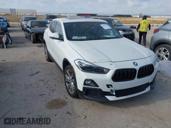 2020 BMW X2 sDrive28i with VIN WBXYH9C07L5P35810, listed as a IAAI auction lot 42043222 with 101,329 mi miles and . Bid and sale history available at DreamBid. Image 1.