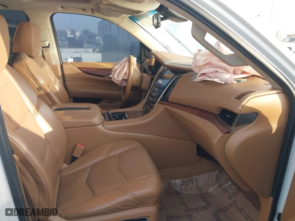 2016 Cadillac Escalade Platinum with VIN 1GYS4DKJ5GR260260, listed as a IAAI auction lot 41476668 with 108,058 mi miles. Bid and sale history available at carsss.com. Image 5.