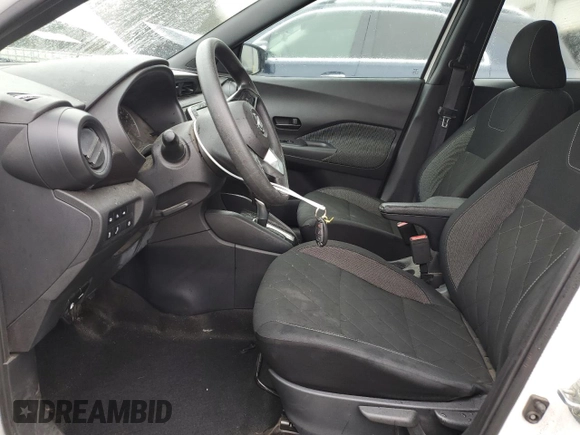 2020 Nissan Kicks S with VIN 3N1CP5BV5LL557639, listed as a Copart auction lot 44612695 with 80,663 mi miles and Salvage Title. Bid and sale history available at carsss.com. Image 7.