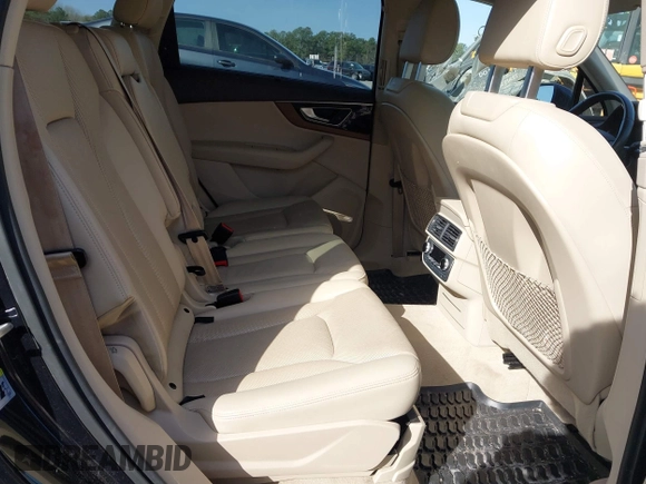 2017 Audi Q7 Prestige with VIN WA1VAAF75HD011877, listed as a IAAI auction lot 41751558 with 90,615 mi miles. Bid and sale history available at carsss.com. Image 8.