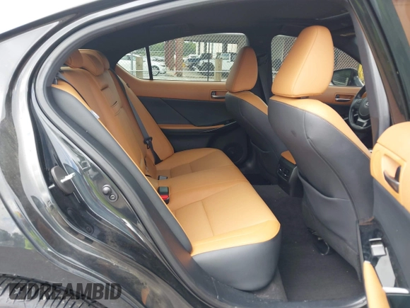 2021 Lexus IS 300 with VIN JTHC81F27M5045061, listed as a IAAI auction lot 42250307 with 64,770 mi miles and . Bid and sale history available at DreamBid. Image 8.