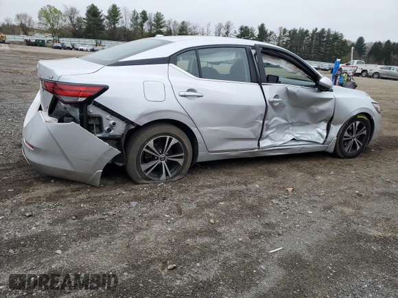2020 Nissan Sentra SV z VIN 3N1AB8CV0LY220093, wystawiony jako Copart lot #52087505 z przebiegiem 64 012 mil mil oraz Szkoda całkowita • Salvage title. Historia ofert i sprzedaży dostępna na DreamBid. Obrazek 3.
