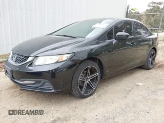 2015 Honda Civic Sedan LX with VIN 19XFB2E5XFE048514, listed as a IAAI auction lot 42067515 with 174,395 mi miles. Bid and sale history available at carsss.com. Image 2.