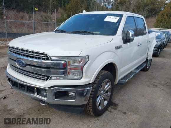 2018 Ford F-150 XL with VIN 1FTEW1EP6JKE65498, listed as a IAAI auction lot 41541186 with 167,974 mi miles and . Bid and sale history available at DreamBid. Image 2.