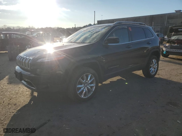 2014 Jeep Cherokee Limited with VIN 1C4PJMDS0EW304741, listed as a Copart auction lot 83017414 with 139,017 mi miles and Clean Title. Bid and sale history available at carsss.com. Image 1.