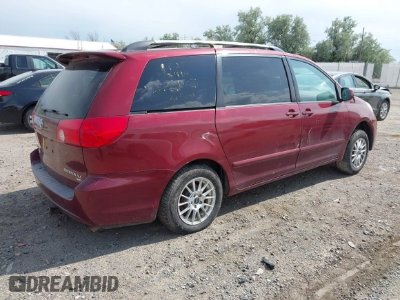 2008 Toyota Sienna XLE with VIN 5TDBK22C58S013745, listed as a IAAI auction lot 42565533 with 200,629 mi miles and . Bid and sale history available at DreamBid. Image 4.