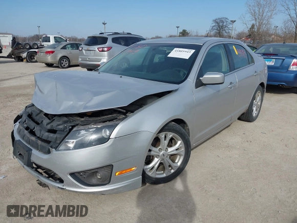 2012 Ford Fusion SE with VIN 3FAHP0HA4CR105663, listed as a IAAI auction lot 41805943 with 359,046 mi miles and . Bid and sale history available at DreamBid. Image 2.