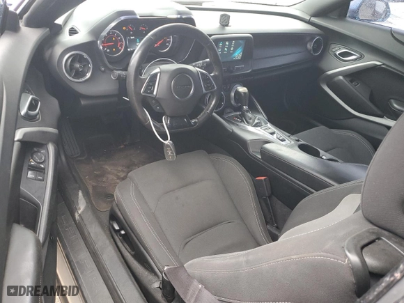 2018 Chevrolet Camaro 1LT with VIN 1G1FB3DX6J0127343, listed as a Copart auction lot 80454924 with 108,991 mi miles and Salvage Title. Bid and sale history available at carsss.com. Image 8.