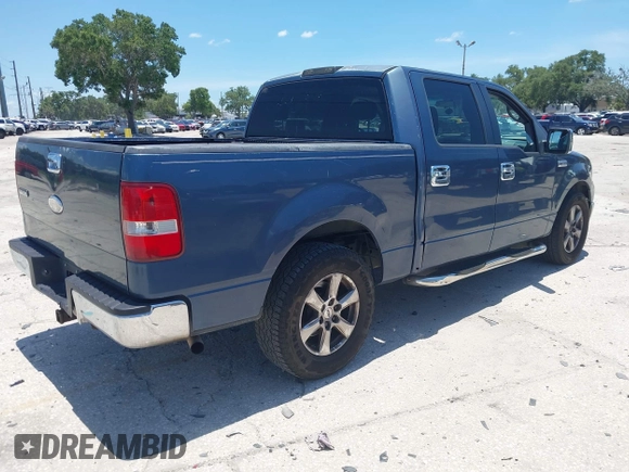 2006 Ford F-150 XLT with VIN 1FTPW12V06FB10158, listed as a IAAI auction lot 42458771 with 272,927 mi miles and . Bid and sale history available at DreamBid. Image 4.