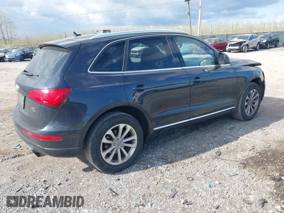 2014 Audi Q5 Premium Plus with VIN WA1LFAFP1EA114946, listed as a IAAI auction lot 42042556 with 190,787 mi miles. Bid and sale history available at carsss.com. Image 4.
