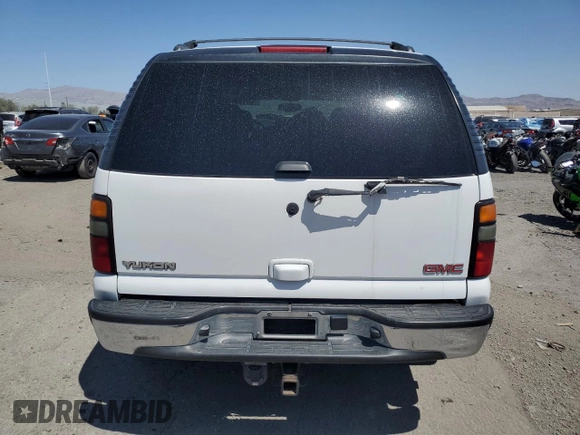 2006 GMC Yukon SLT z VIN 1GKEC13Z86R136883, wystawiony jako Copart lot #54771355 z przebiegiem 184 641 mil mil oraz Szkoda całkowita • Salvage title. Historia ofert i sprzedaży dostępna na DreamBid. Obrazek 6.
