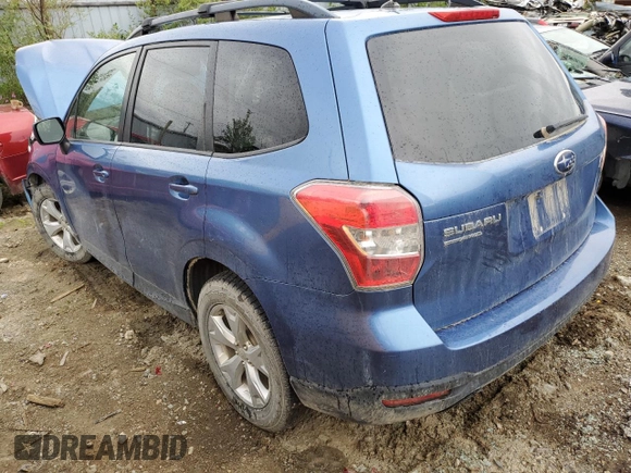 2015 Subaru Forester 2.5i Premium with VIN JF2SJCCC6FH427269, listed as a Copart auction lot 88538865 with 0 mi miles and Salvage Title. Bid and sale history available at carsss.com. Image 2.