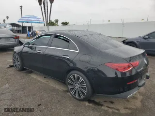 2021 Mercedes-Benz CLA with VIN W1K5J4GBXMN151685, listed as a Copart auction lot 48045045 with 77,257 mi miles and Salvage Title. Bid and sale history available at carsss.com. Image 2.