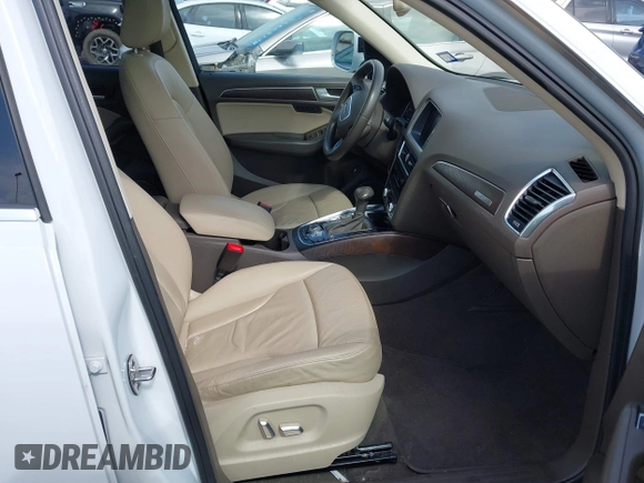 2015 Audi Q5 Premium Plus with VIN WA1LFAFP4FA067607, listed as a IAAI auction lot 42081902 with 93,780 mi miles and . Bid and sale history available at DreamBid. Image 5.