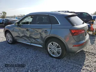 2018 Audi Q5 Premium Plus z VIN WA1BNAFY0J2017376, wystawiony jako Copart lot #58340795 z przebiegiem 75 345 mil mil oraz Szkoda całkowita • Salvage title. Historia ofert i sprzedaży dostępna na DreamBid. Obrazek 2.
