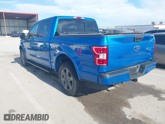 2020 Ford F-150 XL z VIN 1FTEW1EP0LKF26475, wystawiony jako IAAI lot #42678498 z przebiegiem 27 566 mil mil oraz . Historia ofert i sprzedaży dostępna na DreamBid. Obrazek 3.