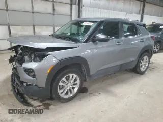2023 Chevrolet TrailBlazer LS with VIN KL79MNSLXPB148619, listed as a Copart auction lot 79514624 with 31,079 mi miles and Salvage Title. Bid and sale history available at carsss.com. Image 1.