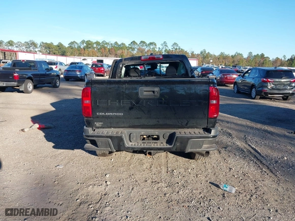 2021 Chevrolet Colorado 4WD Z71 with VIN 1GCPTDE19M1134150, listed as a IAAI auction lot 41018578 with 1 mi miles. Bid and sale history available at carsss.com. Image 17.