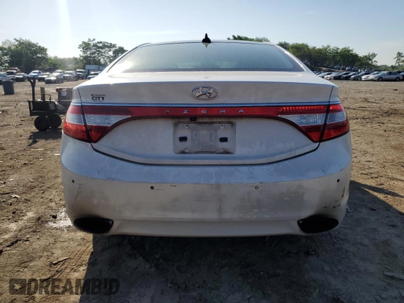 2013 Hyundai Azera with VIN KMHFH4JG6DA262297, listed as a Copart auction lot 56781155 with 234,793 mi miles and Clean Title. Bid and sale history available at DreamBid. Image 6.