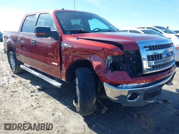 2014 Ford F-150 XL with VIN 1FTFW1ET4EKF92189, listed as a IAAI auction lot 41433126 with 191,591 mi miles and . Bid and sale history available at carsss.com. Image 1.