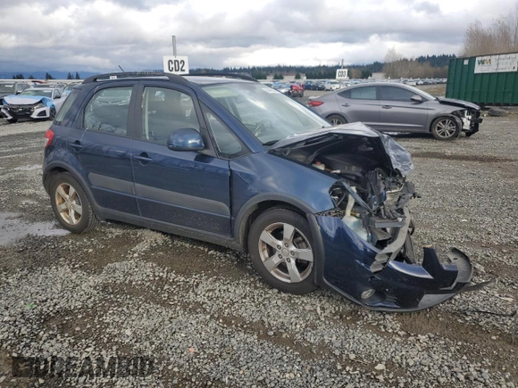 2011 Suzuki SX4 Crossover with VIN JS2YB5A35B6302411, listed as a Copart auction lot 80488394 with 63,532 mi miles and Salvage Title. Bid and sale history available at carsss.com. Image 4.