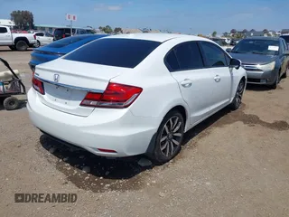 2014 Honda Civic Sedan EX-L with VIN 19XFB2F9XEE207189, listed as a IAAI auction lot 42095593 with 149,673 mi miles. Bid and sale history available at carsss.com. Image 4.