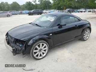 2002 Audi TT ALMS Edition with VIN TRUWT28N821026085, listed as a Copart auction lot 51406845 with 134,565 mi miles and Salvage Title. Bid and sale history available at carsss.com. Image 1.