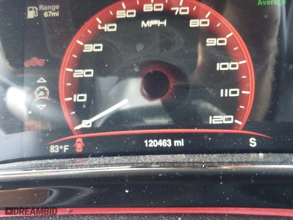 2014 Dodge Dart GT with VIN 1C3CDFEB9ED748006, listed as a IAAI auction lot 42093209 with 120,463 mi miles. Bid and sale history available at carsss.com. Image 7.