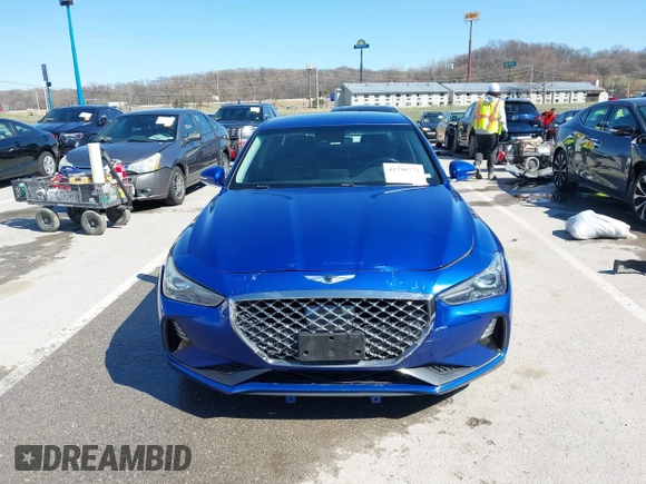 2019 Genesis G70 Advanced with VIN KMTG54LE7KU030592, listed as a IAAI auction lot 41798773 with 81,271 mi miles and . Bid and sale history available at DreamBid. Image 12.