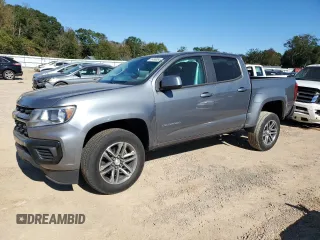 2021 Chevrolet Colorado 2WD Work Truck z VIN 1GCGSBEN5M1250035, wystawiony jako Copart lot #81490854 z przebiegiem 74 760 mil mil oraz Szkoda całkowita • Salvage title. Historia ofert i sprzedaży dostępna na DreamBid. Obrazek 1.