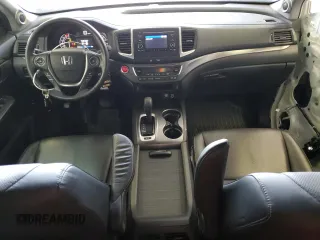2019 Honda Ridgeline RTL with VIN 5FPYK3F52KB035040, listed as a Copart auction lot 58438815 with 35,635 mi miles and Salvage title. Bid and sale history available at DreamBid. Image 8.