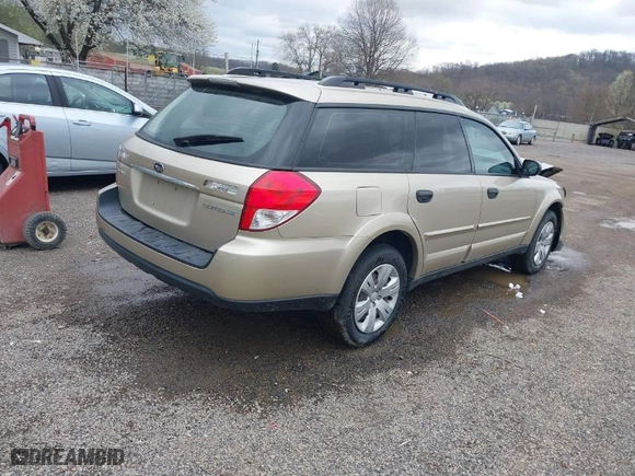 2008 Subaru Outback (Natl) with VIN 4S4BP60CX87349411, listed as a IAAI auction lot 41942243 with 135,012 mi miles. Bid and sale history available at carsss.com. Image 4.