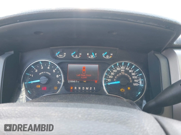 2013 Ford F-150 XL with VIN 1FTFW1ET6DFD65707, listed as a IAAI auction lot 41592995 with 215,848 mi miles and . Bid and sale history available at DreamBid. Image 7.