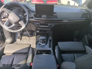 2023 Audi Q5 Sportback S line Premium Plus with VIN WA15AAFY7P2060419, listed as a Copart auction lot 74589644 with 0 mi miles and Non Repairable. Bid and sale history available at carsss.com. Image 8.