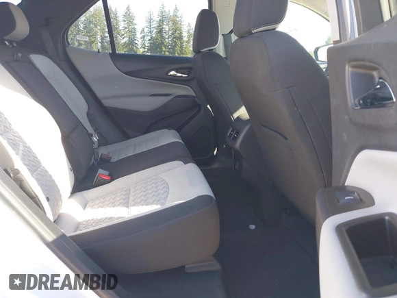 2024 Chevrolet Equinox LT with VIN 3GNAXUEG0RL228651, listed as a IAAI auction lot 42072853 with 20,258 mi miles. Bid and sale history available at carsss.com. Image 8.