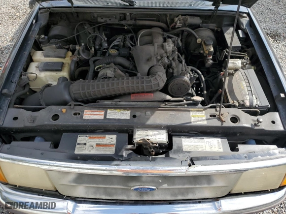 1996 Ford Ranger XLT with VIN 1FTCR14X1TPB15671, listed as a Copart auction lot 44339185 with 184,075 mi miles and Salvage Title. Bid and sale history available at carsss.com. Image 11.