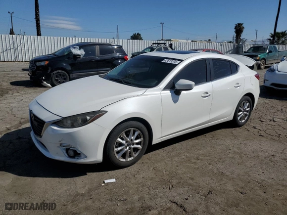 2016 Mazda Mazda3 i Touring with VIN JM1BM1V79G1286914, listed as a Copart auction lot 48819575 with 85,451 mi miles and Salvage Title. Bid and sale history available at carsss.com. Image 1.