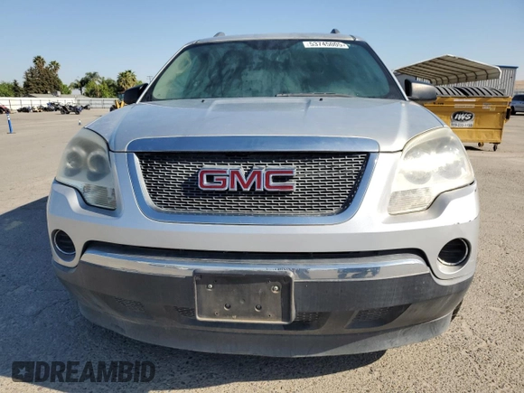 2010 GMC Acadia SL with VIN 1GKLRKED0AJ154394, listed as a Copart auction lot 53745005 with 110,287 mi miles and Clean Title. Bid and sale history available at carsss.com. Image 5.