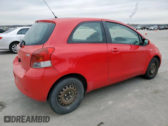 2011 Toyota Yaris with VIN JTDJT4K34B5326058, listed as a Copart auction lot 45973525 with 141,310 mi miles and Clean Title. Bid and sale history available at carsss.com. Image 3.