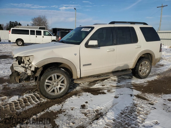 2008 Ford Explorer Eddie Bauer with VIN 1FMEU74868UB05337, listed as a Copart auction lot 88885085 with 168,614 mi miles and Clean Title. Bid and sale history available at carsss.com. Image 1.