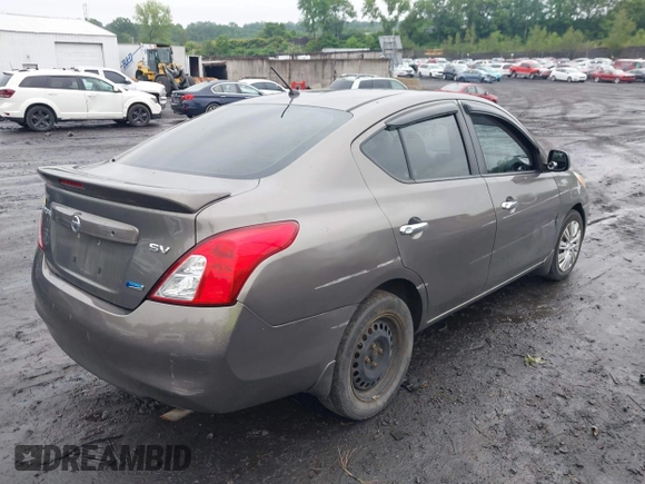 2013 Nissan Versa S with VIN 3N1CN7AP9DL861143, listed as a IAAI auction lot 42538137 with 249,439 mi miles and . Bid and sale history available at DreamBid. Image 4.