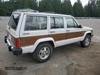 1990 Jeep Grand Wagoneer z VIN 1J4FN78L0LL282169, wystawiony jako Copart lot #59809545 z przebiegiem 194 382 mil mil oraz Czysty tytuł • Clean title. Historia ofert i sprzedaży dostępna na DreamBid. Obrazek 3.