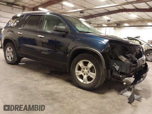 2012 GMC Acadia SL with VIN 1GKKRNED0CJ299158, listed as a IAAI auction lot 42428857 with 153,750 mi miles and . Bid and sale history available at DreamBid. Image 1.