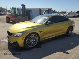 2017 BMW M4 with VIN WBS3R9C57HK709712, listed as a Copart auction lot 69876754 with 48,172 mi miles and Salvage Title. Bid and sale history available at carsss.com. Image 1.