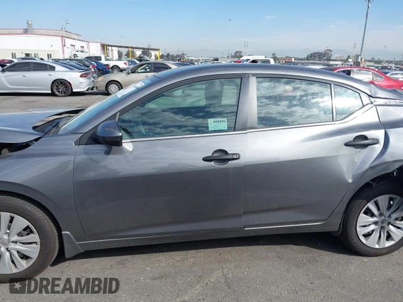 2024 Nissan Sentra S with VIN 3N1AB8BV6RY275240, listed as a IAAI auction lot 41691007 with 10,349 mi miles. Bid and sale history available at carsss.com. Image 14.