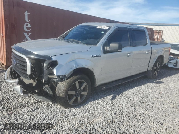 2016 Ford F-150 XL with VIN 1FTEW1CF7GFC54371, listed as a Copart auction lot 49712845 with 133,727 mi miles and Salvage Title. Bid and sale history available at carsss.com. Image 1.